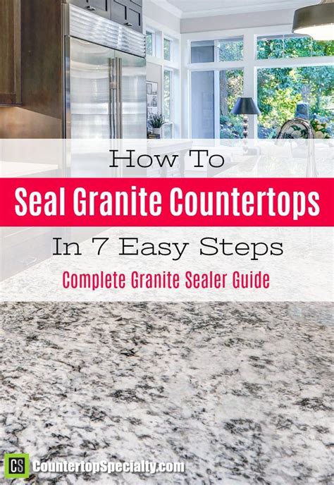 testing granite for sealing|sealing granite countertops chart.